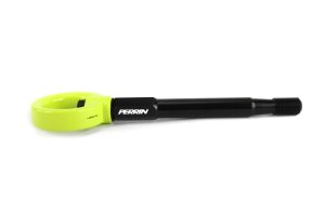 Subaru OBXT Tow Hook Kit - Front - Perrin Performance - Neon Yellow - `20-`25